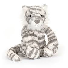 Jellycat - Bashful Snow Tiger Original