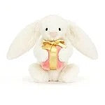 Jellycat Bashful Bunny with Present