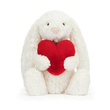 Jellycat Red Love Heart Bunny - Medium