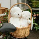 Bunnies By the Bay - Little 12” Floppy  Nibble Bunny - Cream