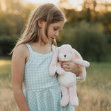 Bunnies By the Bay - Little 12” Floppy Nibble Bunny - Pink