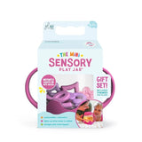 Glo Pals - Mini Sensory Play Jar with Silicone Fillers - Pink
