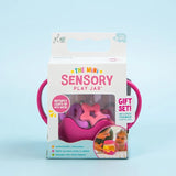 Glo Pals - Mini Sensory Play Jar with Silicone Fillers - Pink