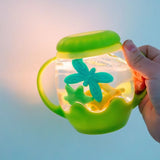 Glo Pals - Mini Sensory Play Jar Silicone Fillers - Green