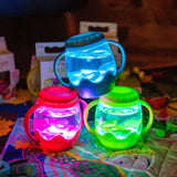 Glo Pals - Mini Sensory Play Jar Silicone Fillers - Green