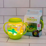 Glo Pals - Mini Sensory Play Jar Silicone Fillers - Green
