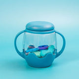 Glo Pals - Mini Sensory Play Jar Silicone Fillers - Blue