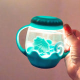 Glo Pals - Mini Sensory Play Jar Silicone Fillers - Blue