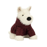 Jellycat - Munro Scottie Dog Winter Jumper Outfit