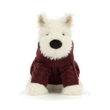 Jellycat - Munro Scottie Dog Winter Jumper Outfit