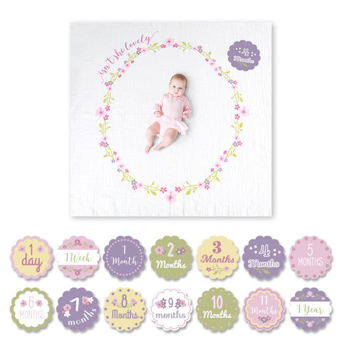 Lulujo Baby's First Year Set - Isn't She Lovely