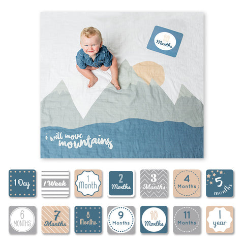 Lulujo Baby's First Year Set - I Will Move Mountains