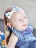 Baby Wisp Elegant Floral Print Headband 2 pack 3-12 months