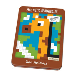Mudpuppy Zoo Animals Magnetic Pixels