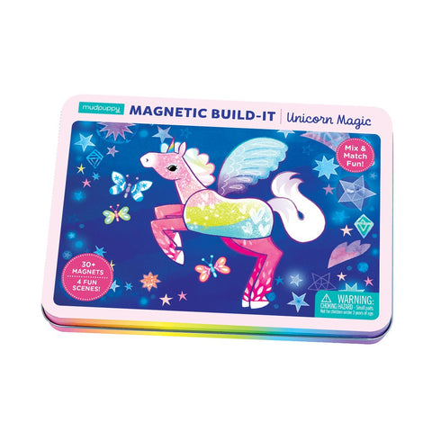 Mudpuppy Unicorn Magic Magnetic Build-It