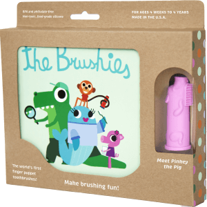 The Brushies Book and Pinkey The Pig