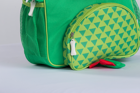 Zoocchini Kids Backpack - Devin The Dinosaur, Green