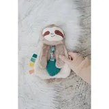 Itzy Ritzy - Lovey Sloth Plush with Silicone Teether Toy