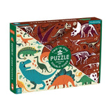 Mudpuppy Dinosaur Dig 100 Piece Double Sided Puzzle