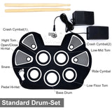 MukikiM - Classic Drum - Electronic Silicone Pad and Bass/Hi Hat Pedals