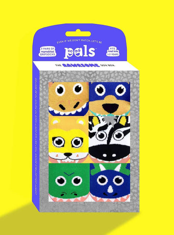 Pals Socks Rawrsome Gift Box Ages 1-3