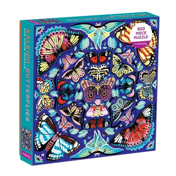 Mudpuppy Kaleidoscope Butterflies 500 Piece Puzzle – Forever