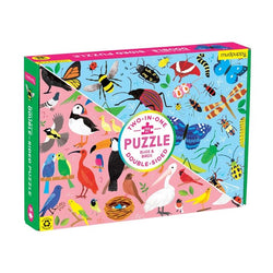 Mudpuppy Bugs And Birds 100 Piece Double Sided Puzzle