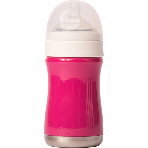 Pure Drinkware - 8oz Baby Bottle - Raspberry