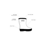 Stonz - Rain Boots -  Camo Print - White/Light Grey