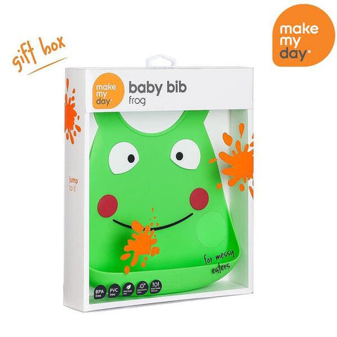 Make My Day Bib Frog – Forever Youngsters