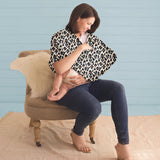 Itzy Ritzy - Mom Boss - Nursing, Shopping and Car Seat Cover - Leopard