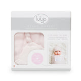 Lulujo Hello World Blanket and Knotted Hat Pink