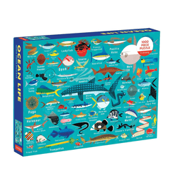 Mudpuppy Ocean Life 1000 Piece Puzzle