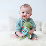 Itzy Ritzy - Link and Love - Dino Activity Plush with Teether Toy