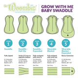Woombie Grow with Me 0-18 months - Dusty Mint