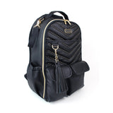 Itzy Ritzy - Rock and Roll Black Boss Backpack Diaper Bag