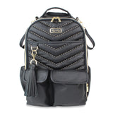 Itzy Ritzy - Rock and Roll Black Boss Backpack Diaper Bag
