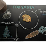 Imagination Starters - Chalkboard Placemat - Santa’s Cookies