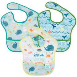 Bumkins Superbib 3 Pack -Rolling in the Waves