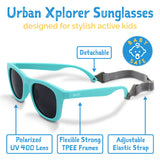 Jan and Jul - Sky Blue Aurora - Urban Xplorer Sunglasses
