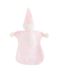 Under The Nile Sleeping Lovey Doll Pink Stripe