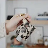 Itzy Ritzy Leopard Cute ‘ n Clean Hand Sanitizer Charm Keychain