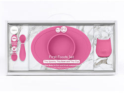 Ezpz First Foods Set in Pink