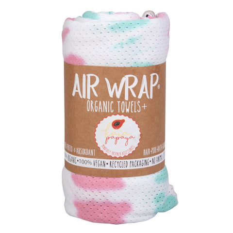 Kaia Papaya Airwrap Pink and Aqua Tie Dye