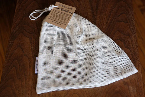 Cheeks Ahoy - Organic Cotton Mesh Laundry Bag