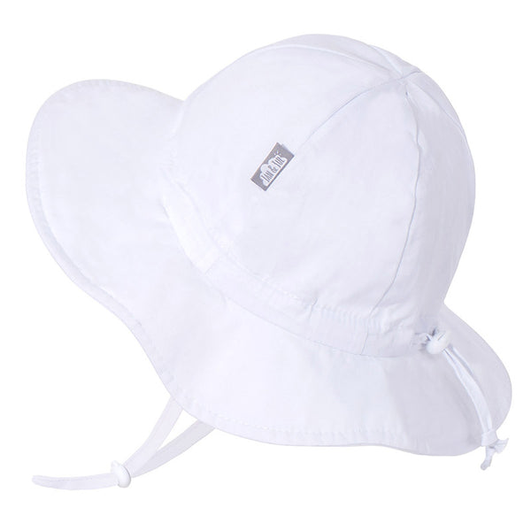 Jan and Jul Cotton Floppy Hat - White