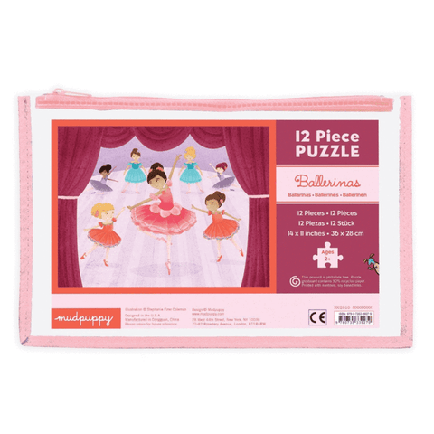 Mudpuppy Ballerinas Pouch Puzzle