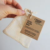 Cheeks Ahoy - Soap Saver Bag - Organic Cotton