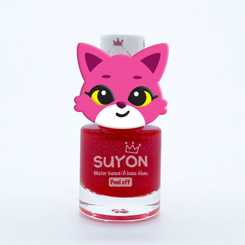 Suyon - Fox Ring Nail Polish - Deep Dark Red