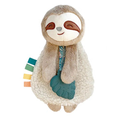 Itzy Ritzy - Lovey Sloth Plush with Silicone Teether Toy